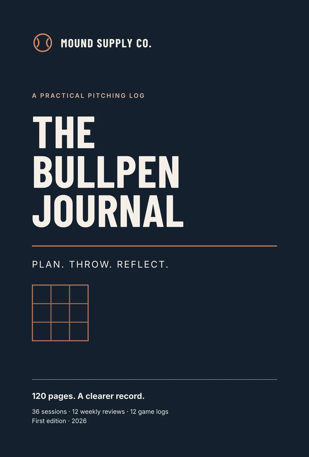 First-edition Bullpen Journal cover artwork